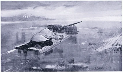 Der Eisschlitten des Wildjägers
